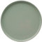 Secret de Gourmet - Set von 6 flachen tellern marie aus grüner keramik d27cm