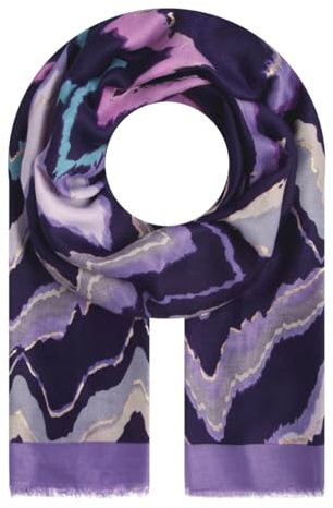 Majea Halstücher Damen Tuch Kopftuch Halstuch Schal Damen-Schal Tücher Stola (880036) (lila 7)