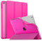 MoKo Cover per Nuovo iPad 10,2 iPad 9a generazione 2021/8a/7a Gen. 2022/2019, Custodia Ultra Sottile Leggero Tri-fold Auto Sveglia/Sonno con Retro Semi-trasparente in TPU, Pitaya Rosso