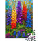 lihuogongsio Lupin Puzzle 1000 Teile Puzzle Für Erwachsene Leuchtende Blumen Brain Challenge Geschicklichkeitsspiel Stress Abbauen Familien Herausforderndes Schöne Geschenkidee 1000pcs (75x50cm)