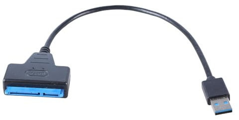 HINAYOSAN Collegare e utilizzare USB3.0 al cavo adattatore per hard disk efficiente connessione da 2,5 pollici con velocità fino a 6 Gbps