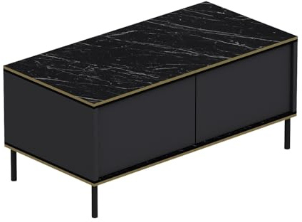 Hanah Home Coffee Table, 100% MELAMINE COATED PARTICLE BOARD, One Size