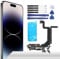 YHX-OU For iPhone 14 Pro Max Dock Connector Port Charging Cable + Waterproof Adhesive + Tools