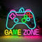 Wanxing Game Zone Neon Sign, Wall Game LED Sign, Game Neon Sign for Game Zone Party Room Decoration Shop Home Kitchen Wall Decoration Bar Restaurant Club Business Party
