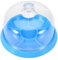 6 Slot Watch Movement Dust Cover Tray Watch Movement Parts Organizer Protector Watchmaker Repair Tool Blue Plastic Accessories for Organized Storage of Watch Repair Tools