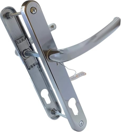 FASTFIX Where the trade saves Balmoral Door Handles for Upvc in Hardex Chrome, 92mm / 210mm