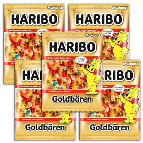 5 kg Haribo GOLDBÄREN Maxipack XXL 5 x 1kg