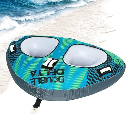 JINGLING Schwimmringe für Wasserski, aufblasbar, für Jugendliche – Wasserrohre, tragbar, groß für Rafting Kajak, Wassersport, Pool, Schwimmen, See, Wasserski, Angeln