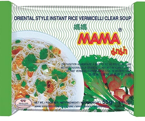 MAMA Vermicelles de Riz Instantanée Soupe Claire 30 x 55 g