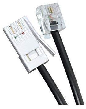 Ornin BT Plug to RJ11 Telephone Cable (3 Meters, Black)
