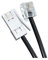 Ornin BT Plug to RJ11 Telephone Cable (3 Meters, Black)