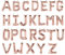 Kopper-24 Folienballons Buchstaben Rose Gold - 40/80 / 100 cm - für Geburtstag Hochzeit Party Dekoration Happy Birthday JGA Geschenk Luftballon Abschluss ABI groß XXL klein mini (Buchstabe A 40 cm)