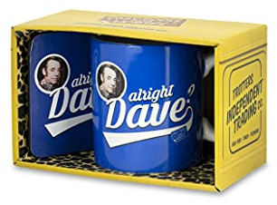 Only Fools and Horses Trigger Alright Dave Official Mug Coaster Set in Gift Box