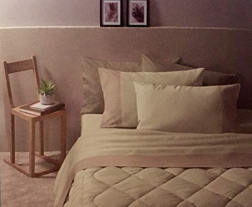 Zucchi - Bettwäsche-Set für französisches Bett, warm, aus Baumwolle