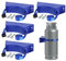 MULOUTSPO Support pour réservoir de propane de 4 pièces, support de bouteille, support pour réservoir de propane, 4-12 pouces, pour le montage de bouteilles B