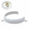 Food Plate Clip-On Guard, Reusable Scooping Food Spill Prevention Eating Aid for Elderly, Parkinson Patients, Bedridden, Disabled