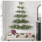 Albero Di Natale Appeso A Parete Fai-da-te, Albero Di Natale Artificiale Fissato Al Muro Con Palla Di Natale, Decorazione Natalizia Unica Creativa for Decorazioni for Feste Da Parete for Interni