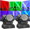 WZYBUTA 180W Moving Head LED Beam Bühnenlicht 12lEDs DMX512 Discolicht Partylicht RGBW Stroboskoplicht für DJ Bars Partykeller Club Disco Beleuchtung Lichttechnik