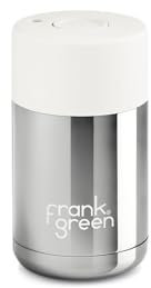 Chrome Silver 10oz (White Lid)