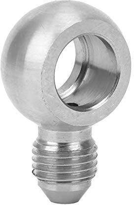 AN 4-Edelstahladapter, Praktisches Montagezubehör, Kompatibel mit M12-Hohlschrauben für Augen-Banjo-Adapter und Schraubenmontage