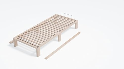 Gigapur G56 Einzelbett Umbauset auf Bettlänge 180 cm für Bettbreite 70, 80, 90 und 100 cm Nachrüstbar/Umbaubar