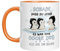 Abschiedsgeschenk für Kollegin Kaffeebecher | Abschieds-Tasse mit Pinguinen | Arbeitskollege | Tasse - Schade, dass du gehst | Beidseitiger Druck | Bürotasse zum Jobwechsel