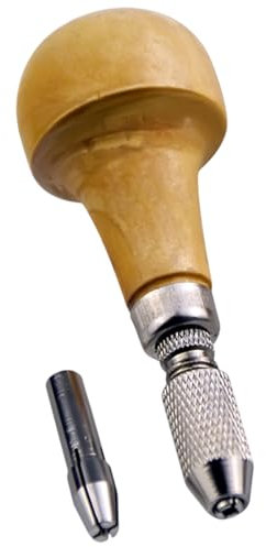 Jewelry Craft Wood Handle Pin Vises Vices Drill Tool for Woodworking and Wire Wrapping Projects