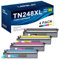 LOFBLAT TN248XL TN248 TN248XLCMYK TN-248VAL Kompatibel für Brother TN248 TN248XL für Brother MFC-L3760CDW Toner MFC-L3740CDW MFC-L3740CDWE DCP-L3560CDW DCP-L3520CDW DCP-L3555CDW (4 Pack)