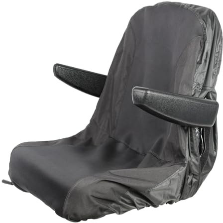 SEAT COVER TRACTOR - Lawn mower accessories, seat cover for riding - on the lawn, seat cover for tractor - seat protection tool with storage bags
