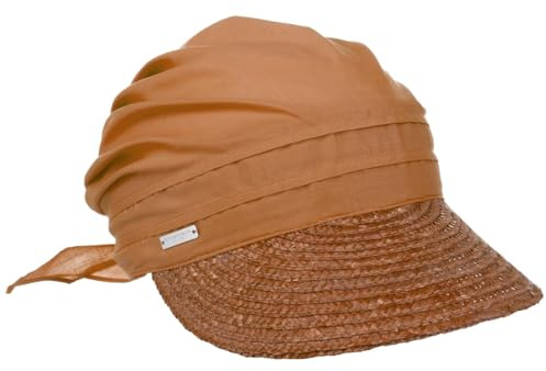 Seeberger Damen Sonnenhut Stroh-/Stoffcap Einfarbig
