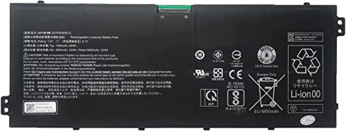 7.6V 56Wh AP18F4M 2ICP5/54/90-2 Batteria di ricambio compatibile per Acer Chromebook 714 CB714 Chromebook 715 CB715 Series