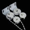 Good News set für Rollo-Ladenschirm, Metallkern, Kupplungshalterung, Kordel, Kette, 28 mm