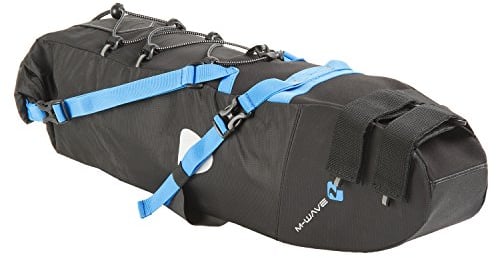 M-Wave BP Saddle Satteltasche, schwarz, ca. 53 x 13 x 15 cm