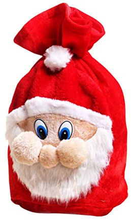 BESTOYARD Christmas Santa Sack Embroidered Xmas Sack Presents Stocking Filler