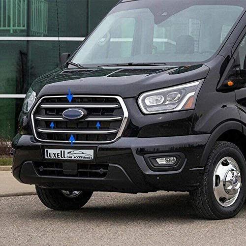 Chrom-Frontgrillabdeckung für Transit MK8 [2019+] [4-teilig]