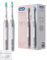 Oral-B Pulsonic Slim Luxe 4900 Elektrische Schallzahnbürste/Electric Toothbrush, Doppelpack 2 Aufsteckbürsten, 3 Putzmodi für Zahnpflege und gesundes Zahnfleisch, Designed by Braun, platinum/rosegold