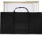 Housse de chaise longue portable 140x75x10 cm Sac de protection ergonomique pour ranger les chaises longues de jardin pliables Couleur Noir [143]
