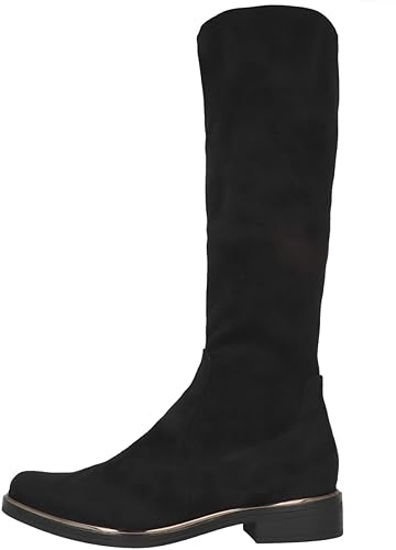 CAPRICE Femme 9-25512-41 Botte Haute Jusqu'au Genou, Noir, 37.5 EU