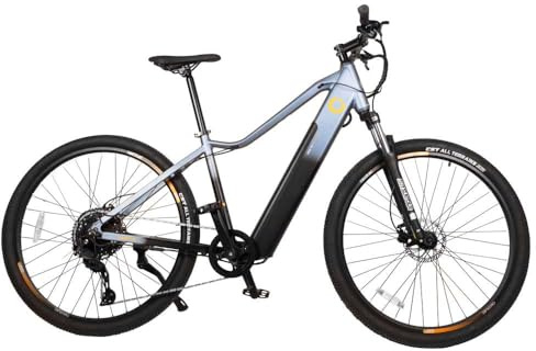 Cecotec Elektrofahrrad für den Berg 29 Avanti. 120 km Reichweite, SR Suntour Vorderradfederung, Shimano Cues 10-Gang-Schaltung und doppelte hydraulische Tektro-Scheibenbremsen