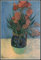 Stillleben Vase mit Oleanders 1888 Malen von Vincent Van Gogh Malen nach Zahlen für Erwachsene, DIY Kunst Handwerk für Zuhause Wanddekoration Geburtstagsgeschenke 40 x 50 cm