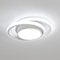 Dorlink LED Ceiling Light, 32W 2880LM Modern Bathroom Light Round Small Ceiling Lamp Fixture, 6500K White Aluminum Close to Ceiling Lights Fixture for Hallway, Bathroom, Kitchen, Living Room