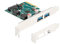 DeLOCK USB-Controller PCI Express x4 Karte zu 2 x extern USB 10 Gbps Typ-A Buchse