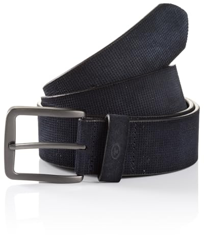 TOM TAILOR Herren TTBART Gürtel, Blau, 115