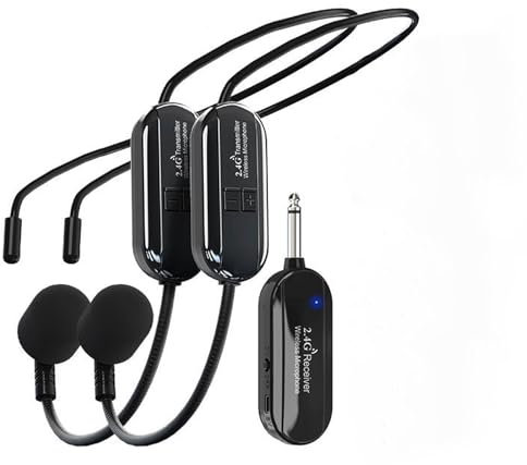 Microfono ad archetto microfono ad archetto professionale microfono ad archetto bluetooth Microfono A Condensatore,Microfono ad Archetto Wireless per Guida Turistica/Insegnamento/Promozione/Discorso