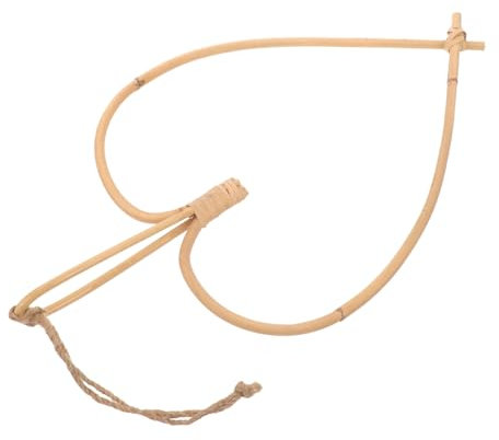 VINTORKY Herzförmige Rattan Wanddekor Ornamente Gewebtes Herz Für Home Garten Wand Schmuck