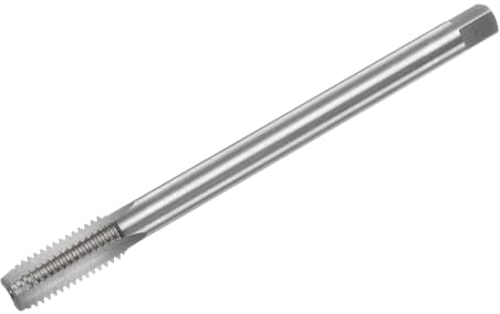 QUARKZMAN Metrische Gewindebohrer M10 x 1.5 H2 120mm Extra langer gerader Flöten-Gewindeschneidemaschine Gewindebohrer Gewindeschneidwerkzeug