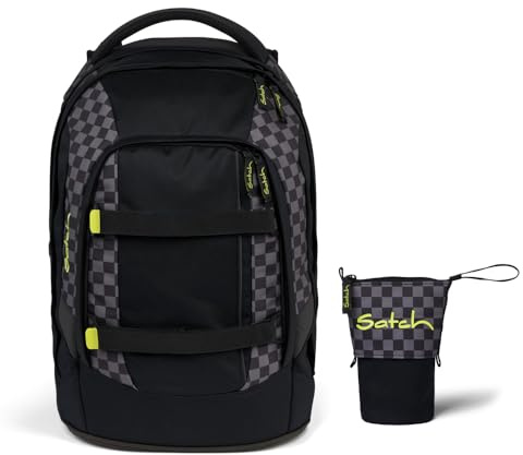 Satch Pack Schulrucksack Set 2tlg. inkl. Pencil Sider (Dark Skate)
