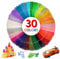 absolove 300m PLA 3D-Stift-Filament, 30 Farben,je 10m, 3D Druck Filament 1,75mm für 3D-Stift, 3D Stifte Unterlage Silikon matte + 3D Stift Vorlagen 3D Drucker Zubehör für 3D Stifte für Kinder
