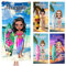 papasgix Personalisiert Strandtuch Microfaser Badetuch mit Namen Damen Herren, Dress-Up Beach Towel Schnelltrocknendes Handtuch Kinder Stranddecke für Reise Fitness(90x180cm Mikrofaser Bunt Damen)
