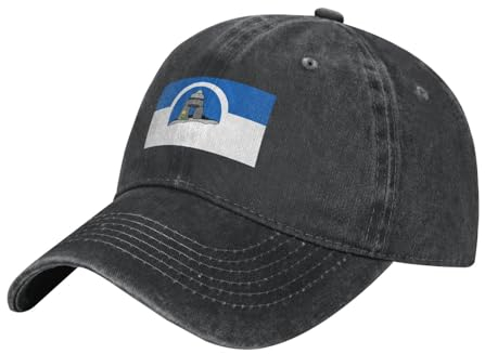KWQDOZF Baseballkappe mit Vintage-Flagge von Franco Nunavois für Herren und Damen, verstellbare Papa-Mütze aus weicher Baumwolle